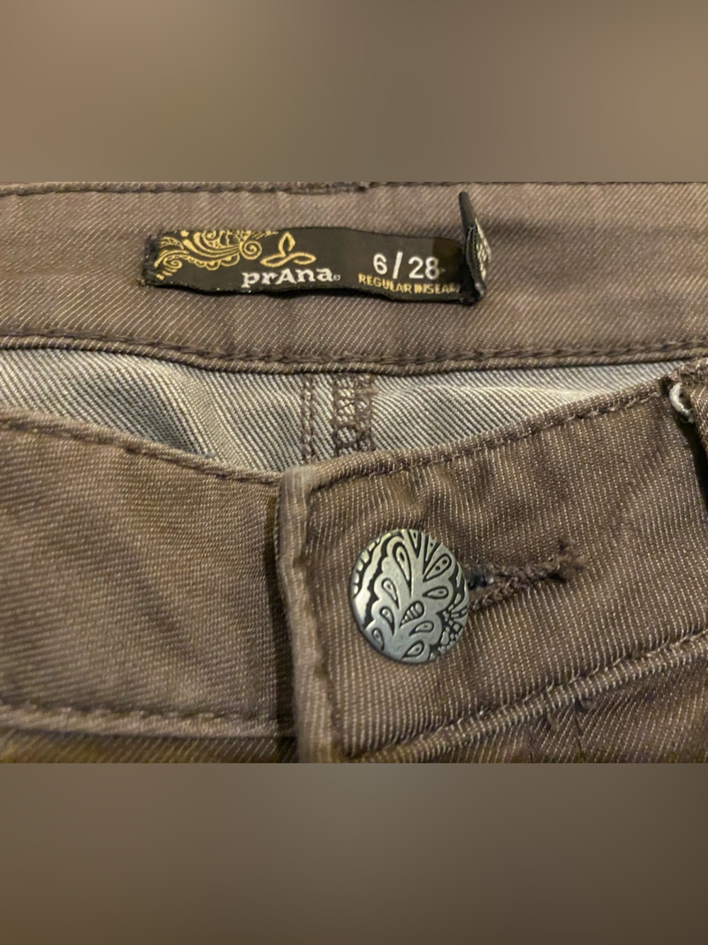 Prana Women's Skinny Jeans in Brown